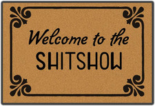 Welcome to Doormat Entrance Floor Mat Funny Doormat Door Mat Decorative Indoor O