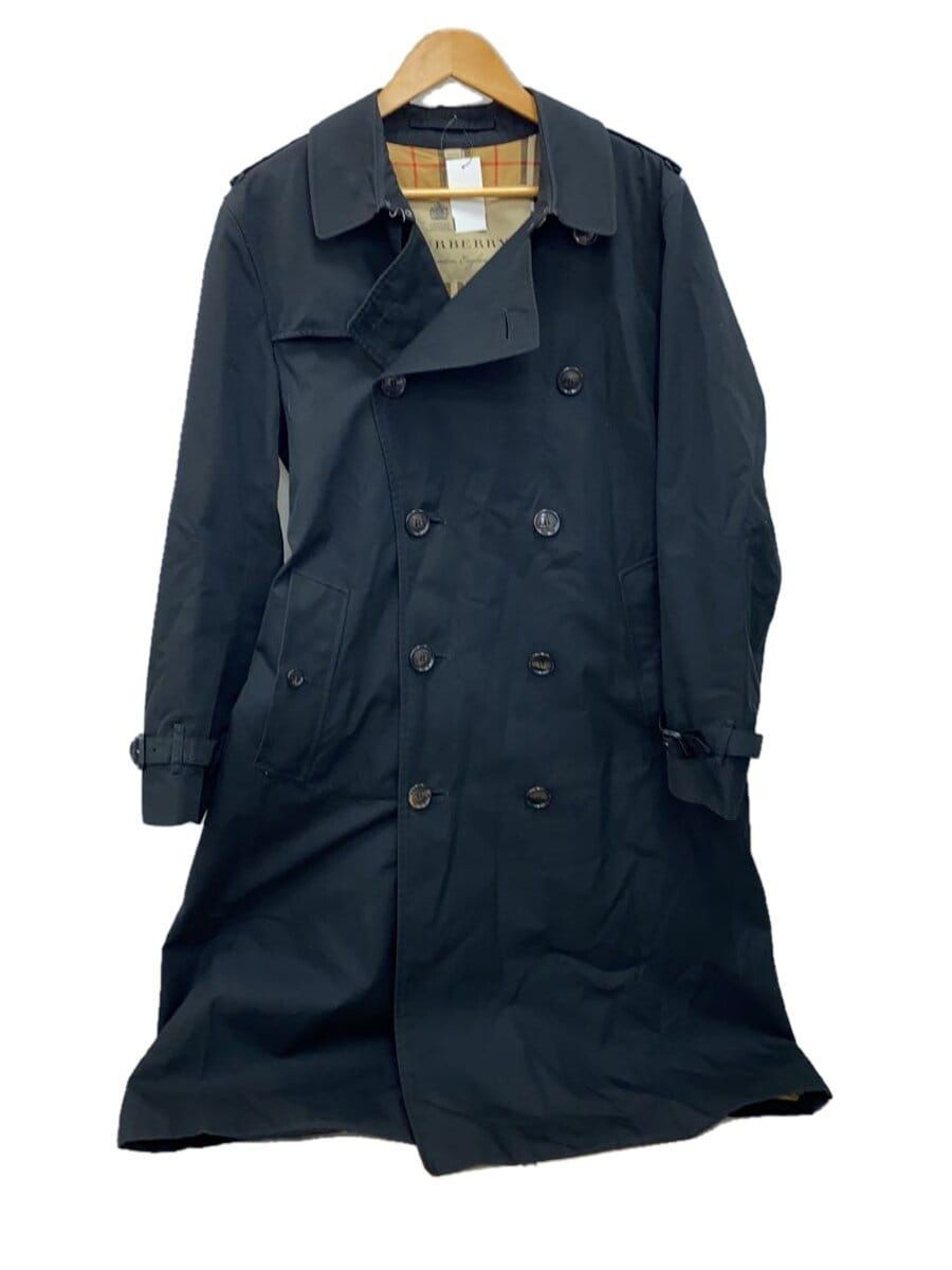 BURBERRY トレンチコート THE KENSINGTON 46 BURBERRY trench coat THE KENSINGTON 46 COTTON Black BLK Used