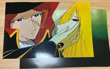 Galaxy Express riproduzione sfondo Leiji Matsumoto Maetel & Emeraldas usato con