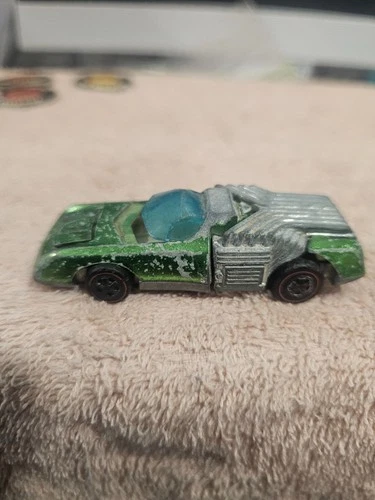 hotwheels redline noodlehead 1970 HK green