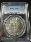 1879 $1 MORGAN PCGS MS64