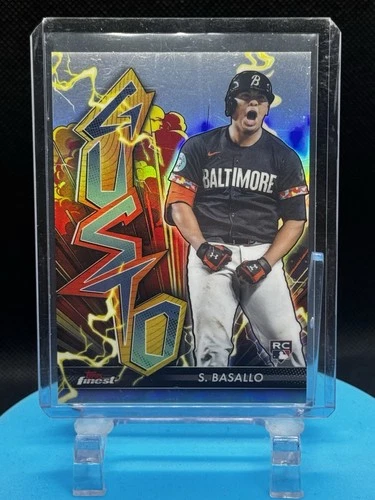 2026 Topps Finest Samuel Basallo Base (RAW)