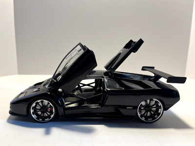1:18 Hotwheels Lamborghini Diablo GTR 310 Motoring Whips; Black