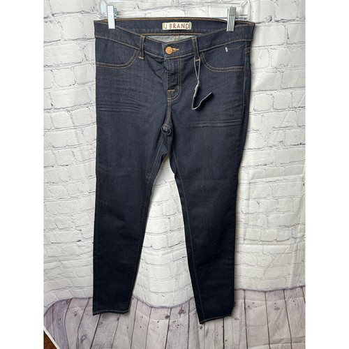 J Brand Power Stretch Dark Wash Skinny Jeans Denim Slim Fit Casual