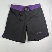 Sanabul Shorts Mens 38 Black MMA Jiu Jitsu BJJ Boxing Martial Arts Drawstring