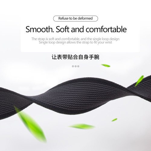 Elastic Solo Loop Band Nylon Strap For Apple Watch Ultra 49mm 10 9 8 7 6 38-46mm - Picture 5 of 25