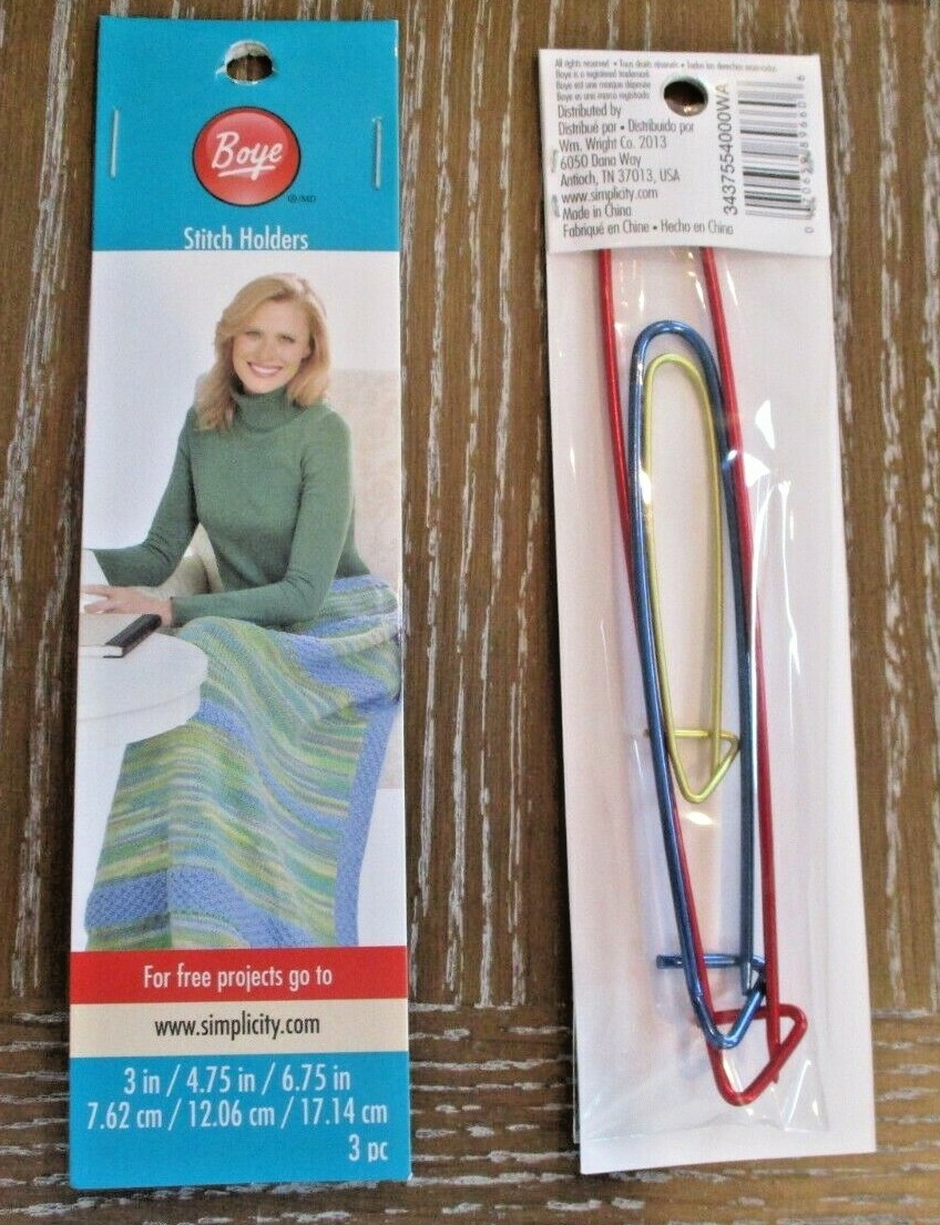 Boye 3402041001W Stitch Marker Elastic 12pc for sale online eBay