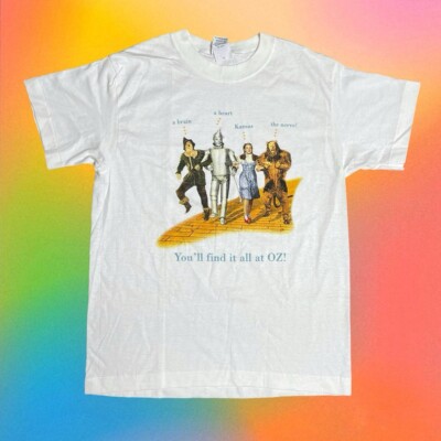 トップス 90s Wizard Of Oz movie promo T-shirt 90s Wizard Of Oz movie promo T-shirt