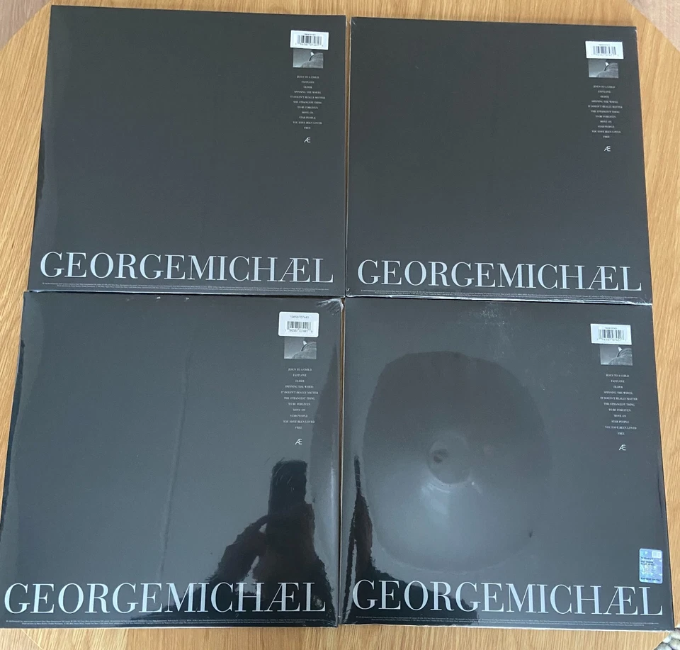 George Michael Older 4 x 2 LP - Green, Blue, Red, White - Complete set - Bild 2 von 4
