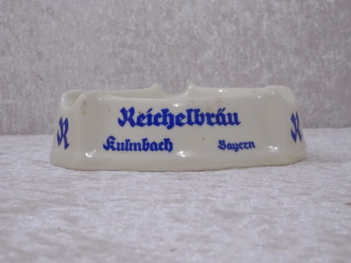 Antiker Thomas Porzellan Aschenbecher Reichelbräu Kulmbach - Vintage um 1920 - Bild 2 von 6