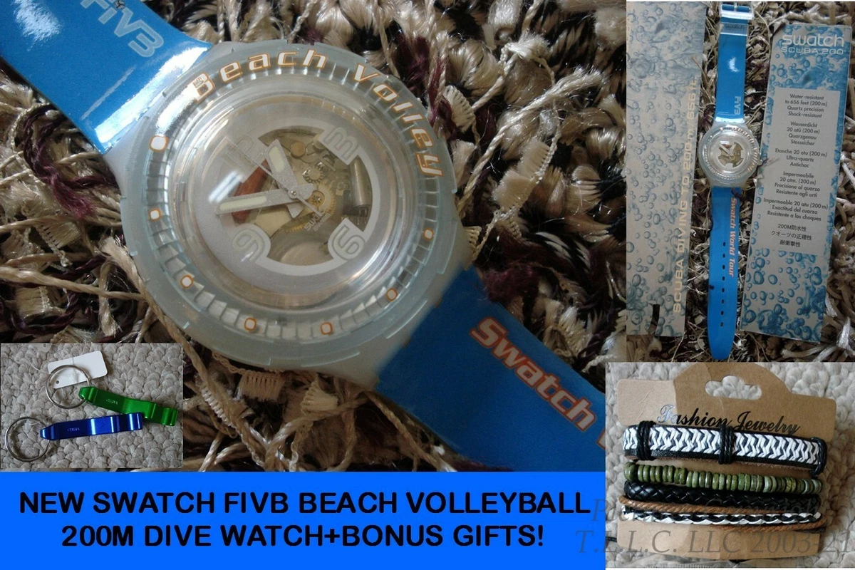 Swatch top volleyball watch