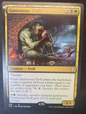troll mtg cards Gluttonous Troll - MTG Magic the Gathering - Commander