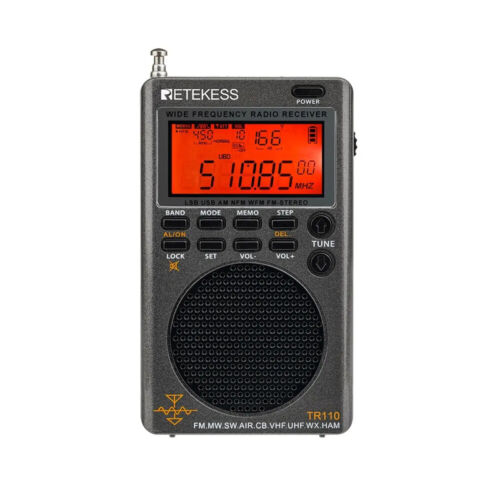 Kurzwellenradio UKW MW SW LSB AIR CB VHF UHF Full Band Digital Receiver - Bild 25 von 25