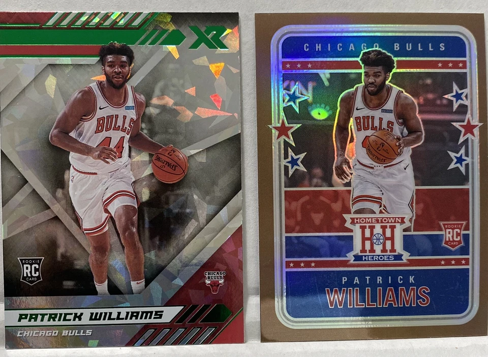 2022 Patrick Williams XR Cracked Ice Fanatics Hometown Hero’s Bronze Prizm SP RC - Image 3 of 4