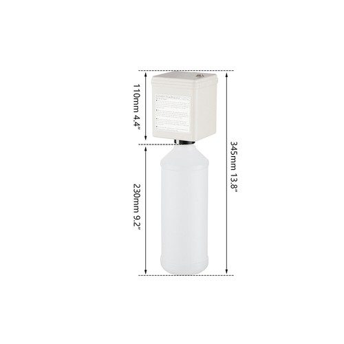 Dispenser Sapone Cucina 500ml Bianco Sensore Automatico Bottiglia Lavello Montato a Ponte - Foto 3 di 10