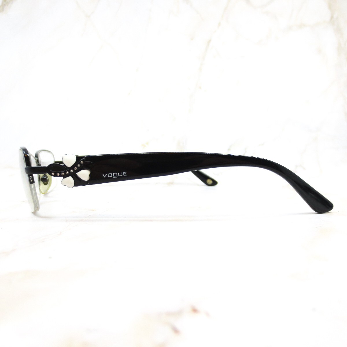 Vogue Eyeglasses Frame VO 3779-B 352 Womens Black Half Rim  display picture 1