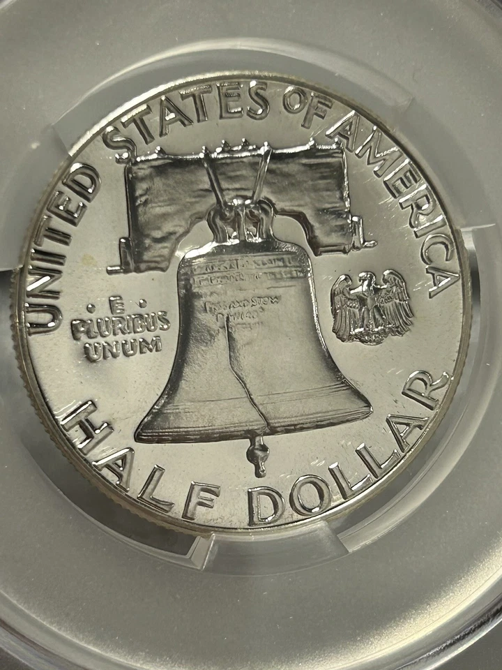 1960 Proof Franklin Half Dollar 50C CAC PR66CAM BX5-7 - Image 4 of 4