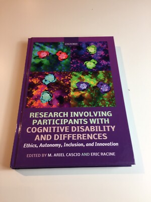 Research Involving Participants with Cognitive Disability and Differences