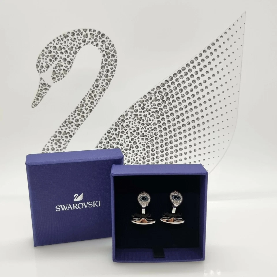 Swarovski Unisex Evil Eye Manschettenknöpfe Nazar Boncuk Edelstahl 5506081 - Bild 2 von 4