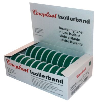 Isolierband coroplast 20 Rollen Box Sonderpreis PVC-Isolierband