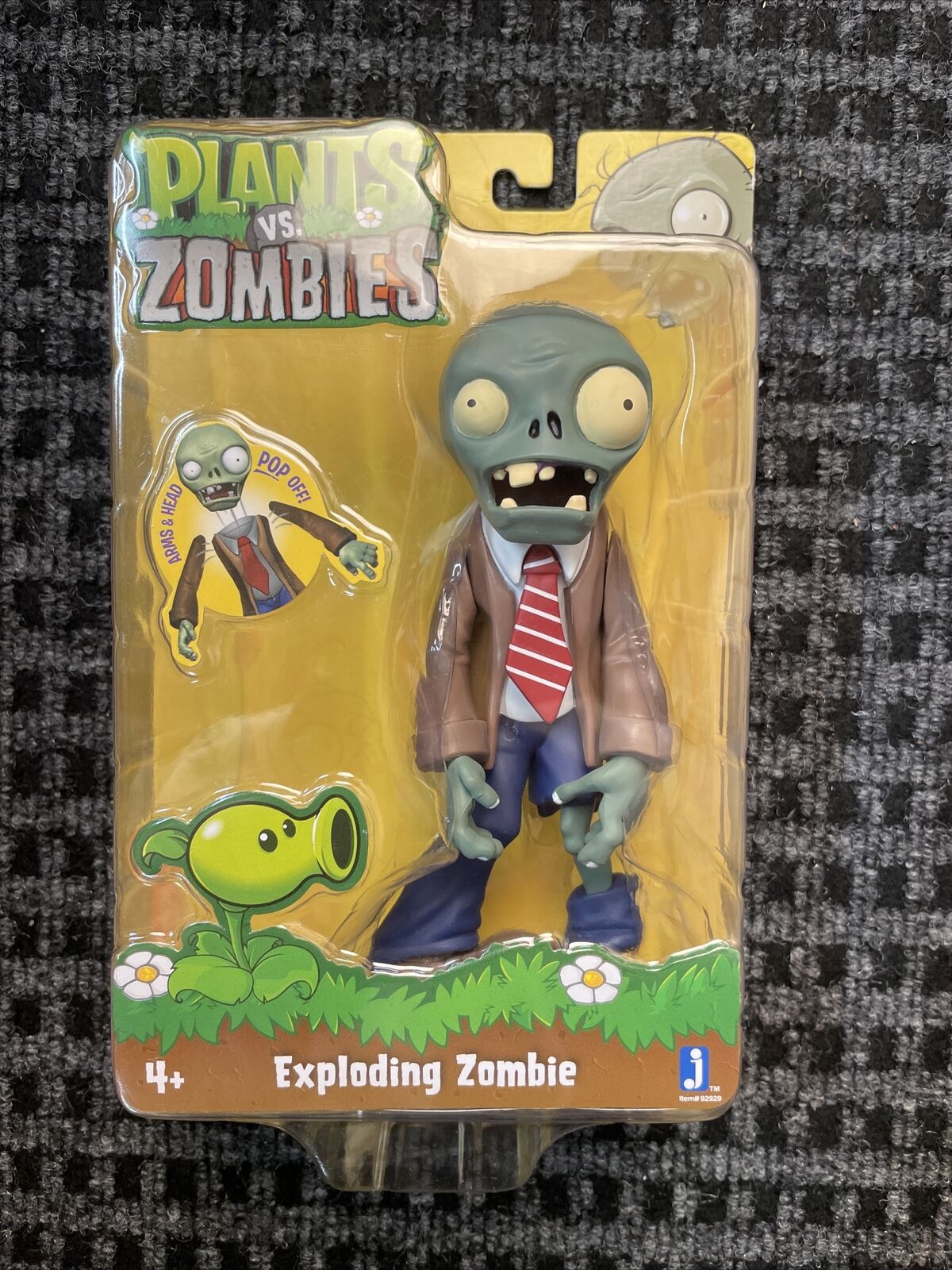 PLANTS VS. ZOMBIES EXPLODING ZOMBIE - RARE - In sealed box