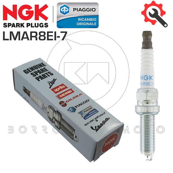 ZüNdkerze NGK LMAR8EI-7 Original Piaggio Medley 125 ABS 2016-image