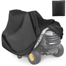 Waterproof 86'' Riding Lawn Mower Tractor Cover, Heavy Duty Dust UV Protector