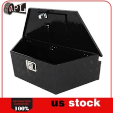 Aluminum Trailer Tongue Tool Box 39"X16.5"X12" Pickup Truck Bed Storage Toolbox