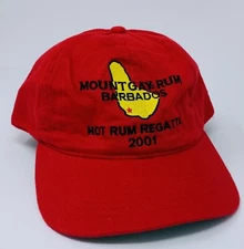 Mount Gay Rum Barbados/Hot Rum Regatta 2001-NEW and NEVER worn HTF!