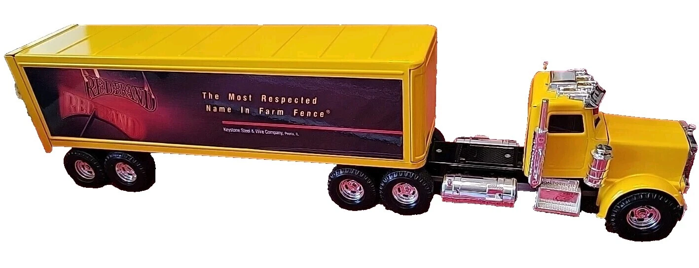 Acero Prensado Ertl Peterbilt remolques Diecast y de juguete
