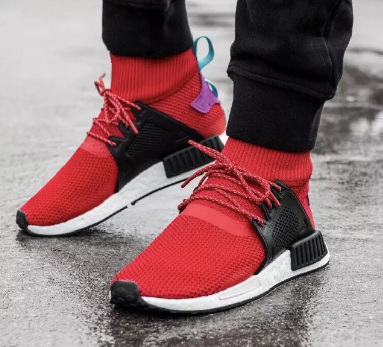 Adidas Boost Ultra NMD XR1 Winter Scarlet Red Black Mens 10 Brand New! | eBay