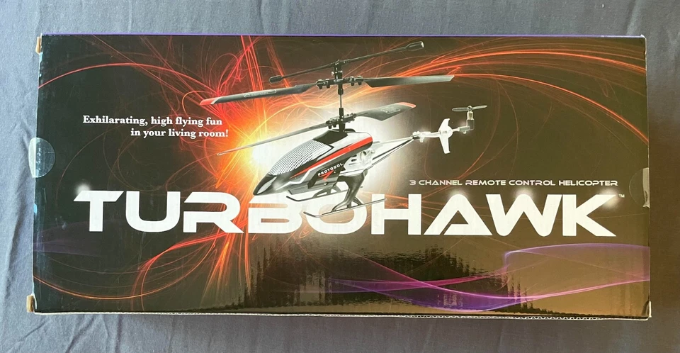 Turbohawk Protocol RC Helicoptor Red and Black 14+ New in Box - Image 2 of 2