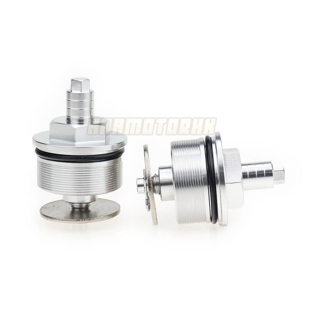 Front Fork Caps Bolts For Kawasaki GPZ900 A7-A12 ZX1000 ZX-10 ZX10