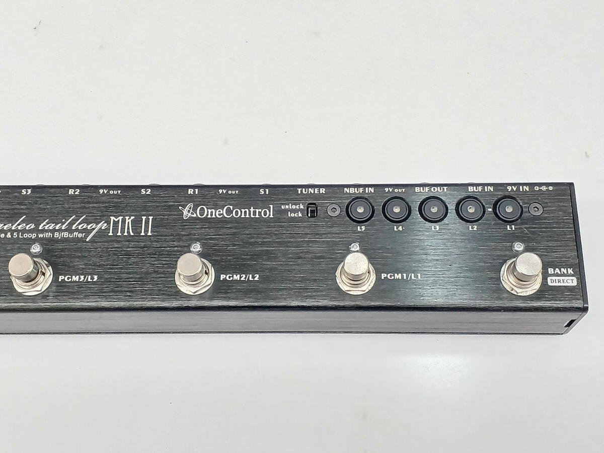 One Control Chamaeleo Tail Loop MKII Guitar Effect Switcher One Control Chamaeleo Tail Loop MKII Guitar Effect Switcher