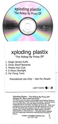 xploding plastix-  the rebop by proxy ep - 5 tracks - cd - IN FOLIE - 2004