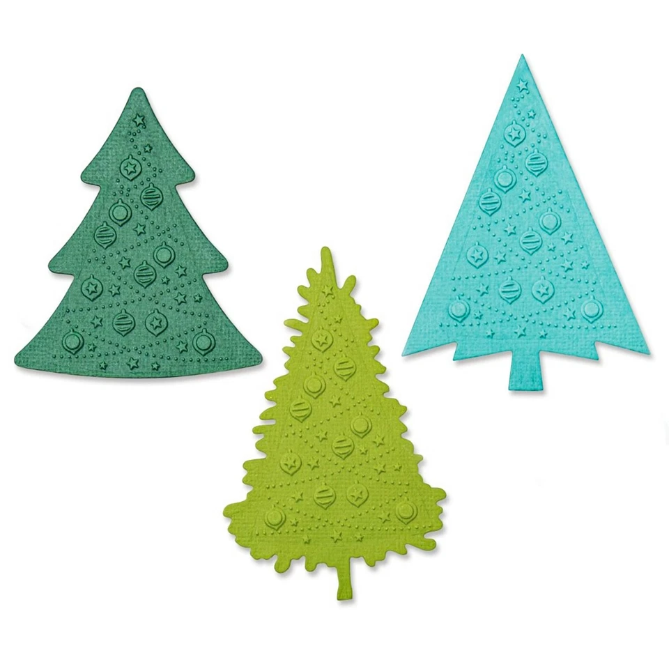 Sizzix Switchlits Festive Trees #665967 4pc Retail $36.49 by Kath Breen - Image 4 of 4