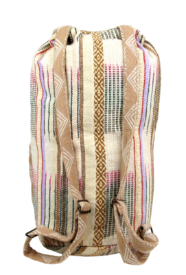 Stela 9 MULTICOLOR FABRIC CANVAS LARGE ETHNIC FRINGE FLAP  display picture 1