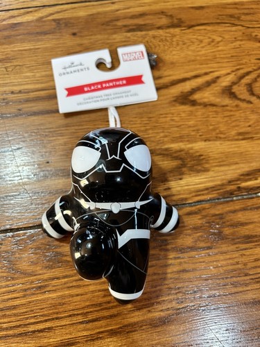 Hallmark Ornaments Marvel Black Panther Decoupage Christmas Tree Ornament