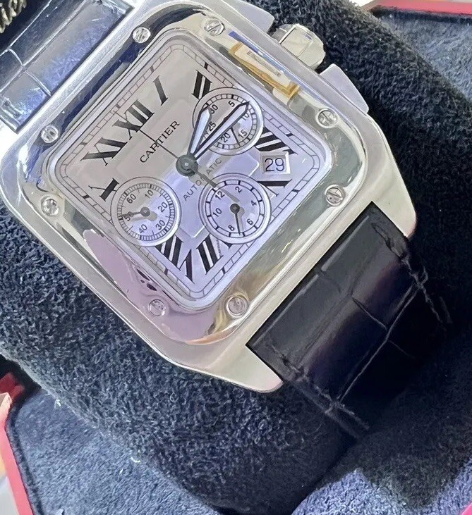 cartier santos 100 for sale