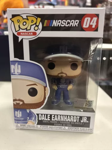 🏁 Dale Earnhardt Jr #04 Nascar Funko Pop Nascar Figure 4 RETIRED VAULTED 88