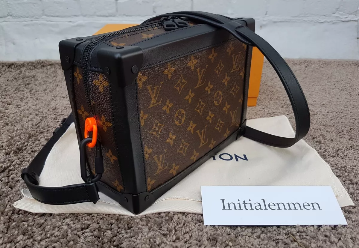 100% REAL louis-vuitton Mini Soft Trunk crossbody bag