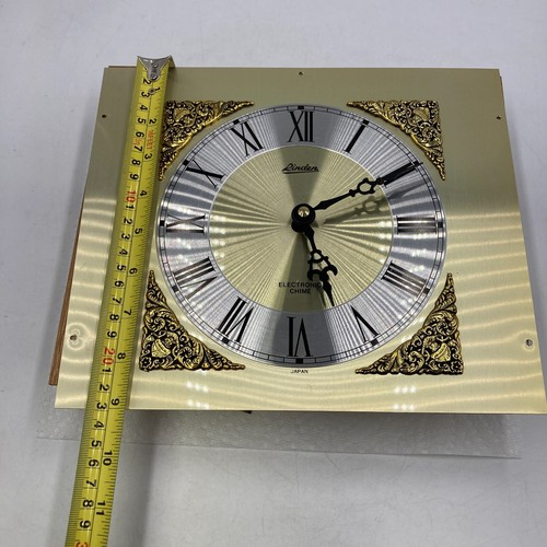 Vintage Linden Japan Wall Clock FACE AND MOVEMENT Replacement FOR PARTS REPAIR - 第 5/10 張圖片