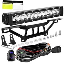 Dual Color Maverick X3 Shock Tower Light Bar w/Mount Bracket and Yellow  White