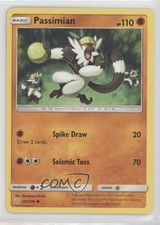 Passimian Pokémon Sun & Moon Cosmic Eclipse #125