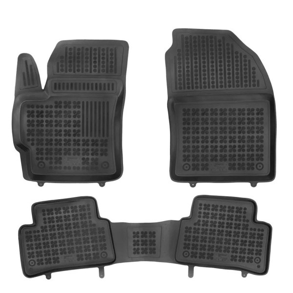 Gummi-FußMatten Toyota Corolla Cross 2022- Rezaw-Plast Passgenau Auto Set-image