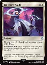 Lingering Souls #245 Uncommon Commander: Final Fantasy