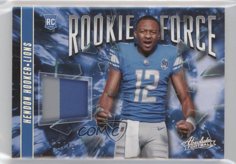 2023 Panini Absolute Rookie Force Holo Silver 10/49 Hendon Hooker #RF-11 RC ht1