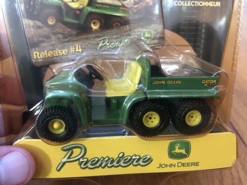 NEW ERTL JOHN DEERE PREMIERE SERIES GATOR 6X4 RELEASE #4 1:32 SCALE W/CARD - Picture 2 of 11