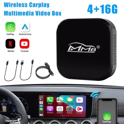 CarPlay Ai Box verkabelt zu Wireless Android Auto GPS WLAN BT für BMW Multimedia