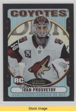 2021-22 O-Pee-Chee Platinum Retro Rainbow Black Variant Ivan Prosvetov READ 09wc